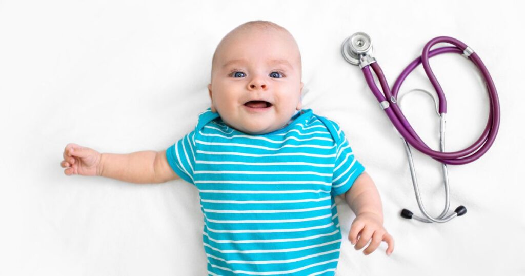 Happy Child at a Check-up